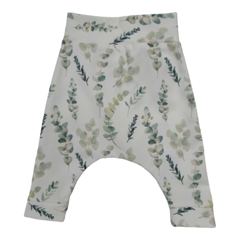 Baggy broekje - Groene eucalyptus